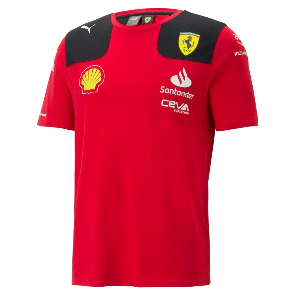 Playera F1 Puma Scuderia Ferrari Team 2023 Score Mexico